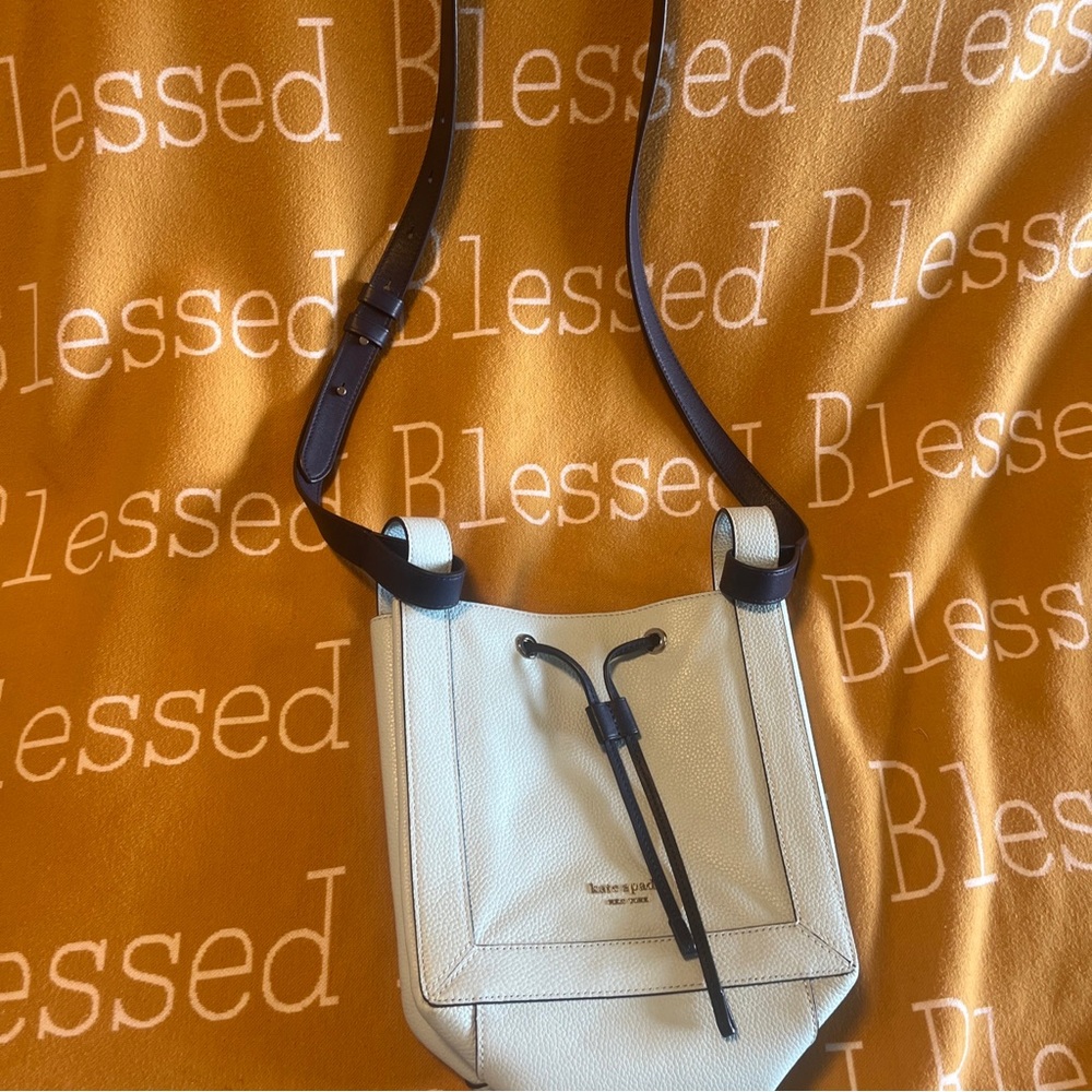 Kate Spade NY Grab Small Bucket Crossbody Blue Glow Turquoise Multi